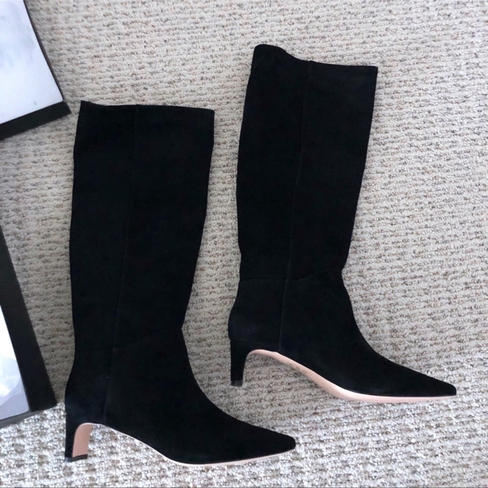 J. Crew Stevie Knee-high Boots in Suede